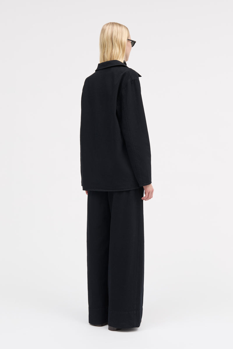 MKDT Studio Jonie Cotton Twill Jackets BLACK