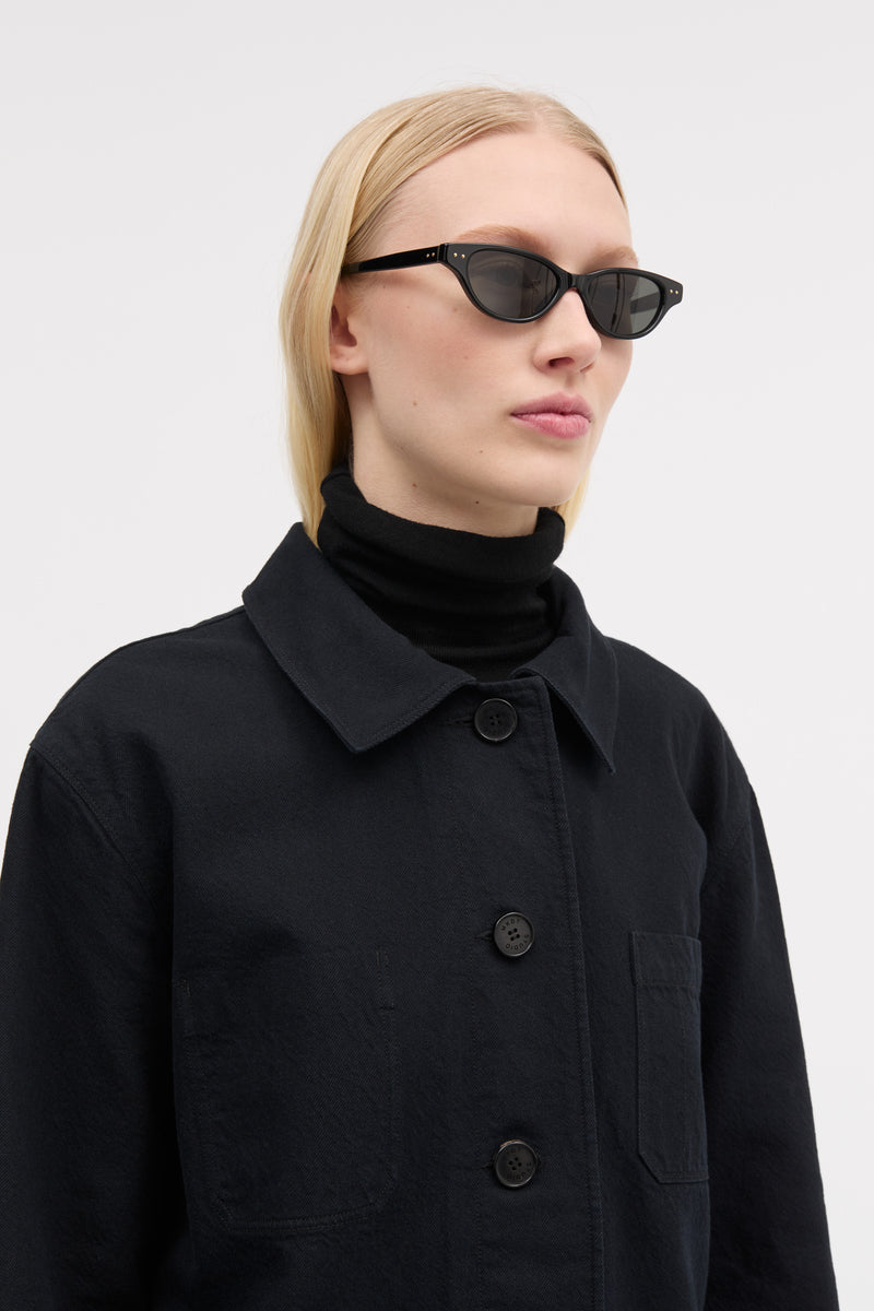 MKDT Studio Jonie Cotton Twill Jackets BLACK