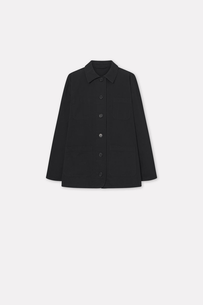MKDT Studio Jonie Cotton Twill Jackets BLACK