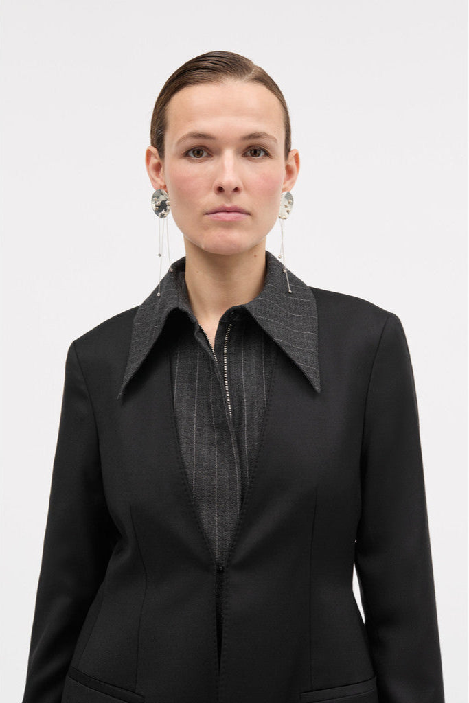 MKDT Studio Jonika Light Wool Jackets BLACK