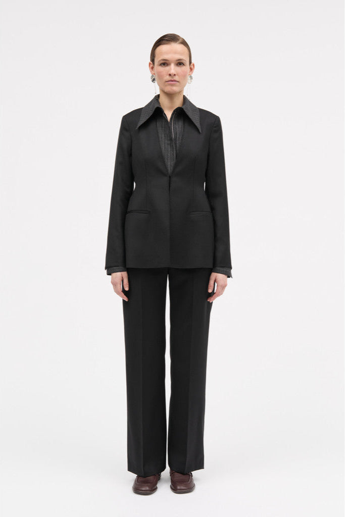 MKDT Studio Jonika Light Wool Jackets BLACK