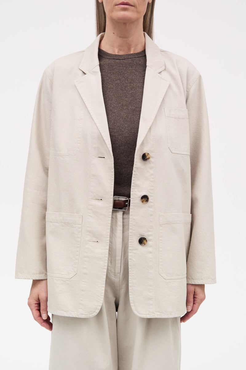 MKDT Studio Jordana Cotton Twill Jackets STONE GREY