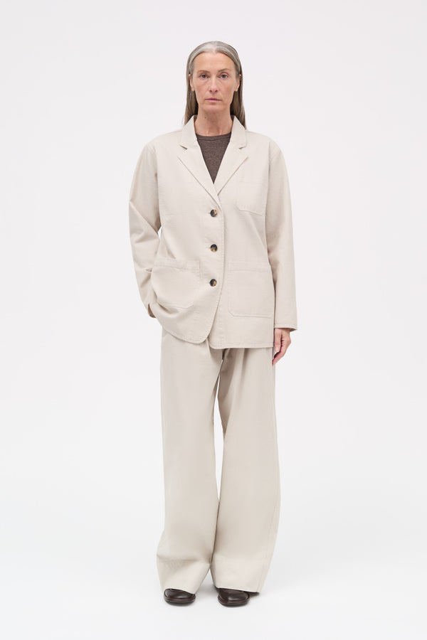 MKDT Studio Jordana Cotton Twill Jackets STONE GREY