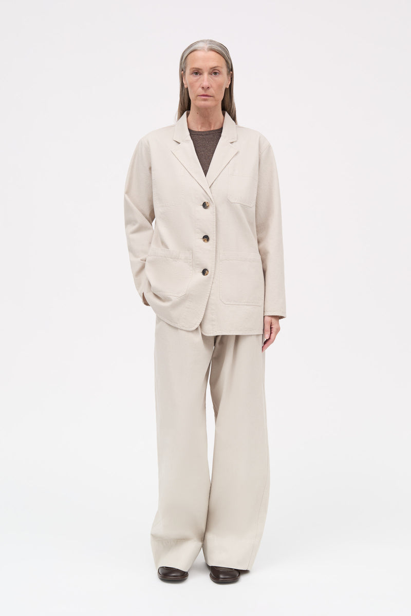 MKDT Studio Jordana Cotton Twill Jackets STONE GREY