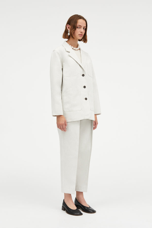 Mark Kenly Domino Tan Jordana Twill Melange Jackets SHELL