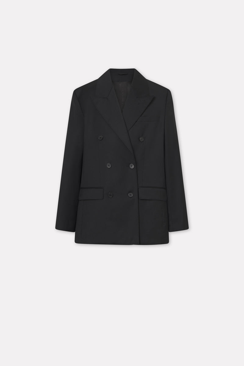 MKDT Studio Juana Light Wool Jackets BLACK