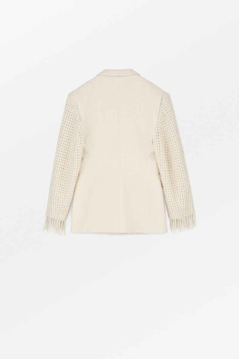 MKDT Studio Juka-atelier Wool Check Jackets SNOW