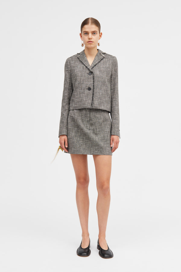 Mark Kenly Domino Tan July Tweed Jackets GRANITE