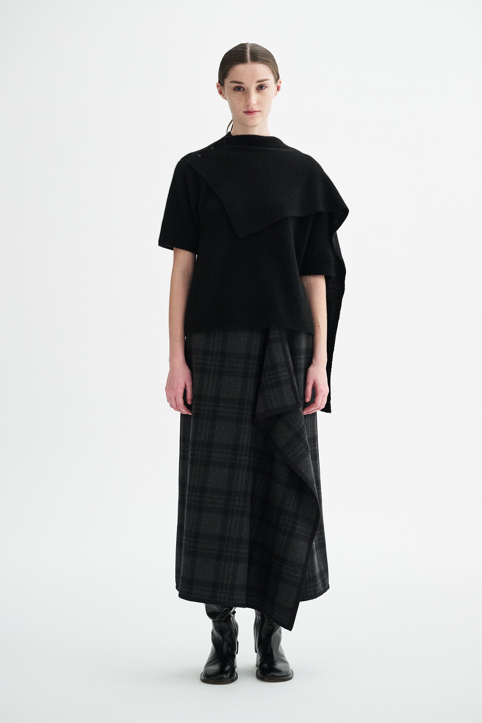 MKDT Studio KALINE YAK Sweater BLACK
