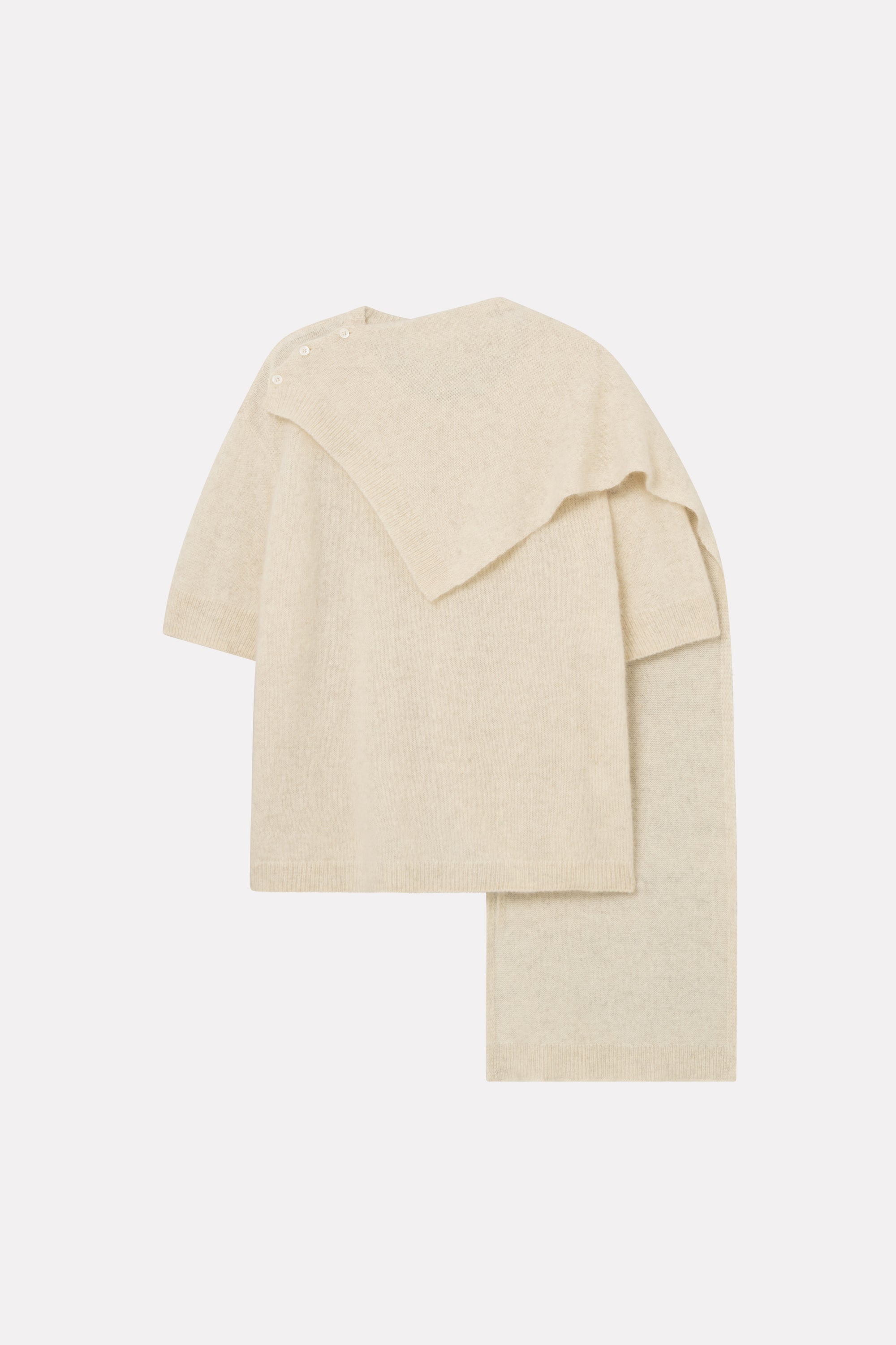 MKDT Studio KALINE YAK Sweater IVORY