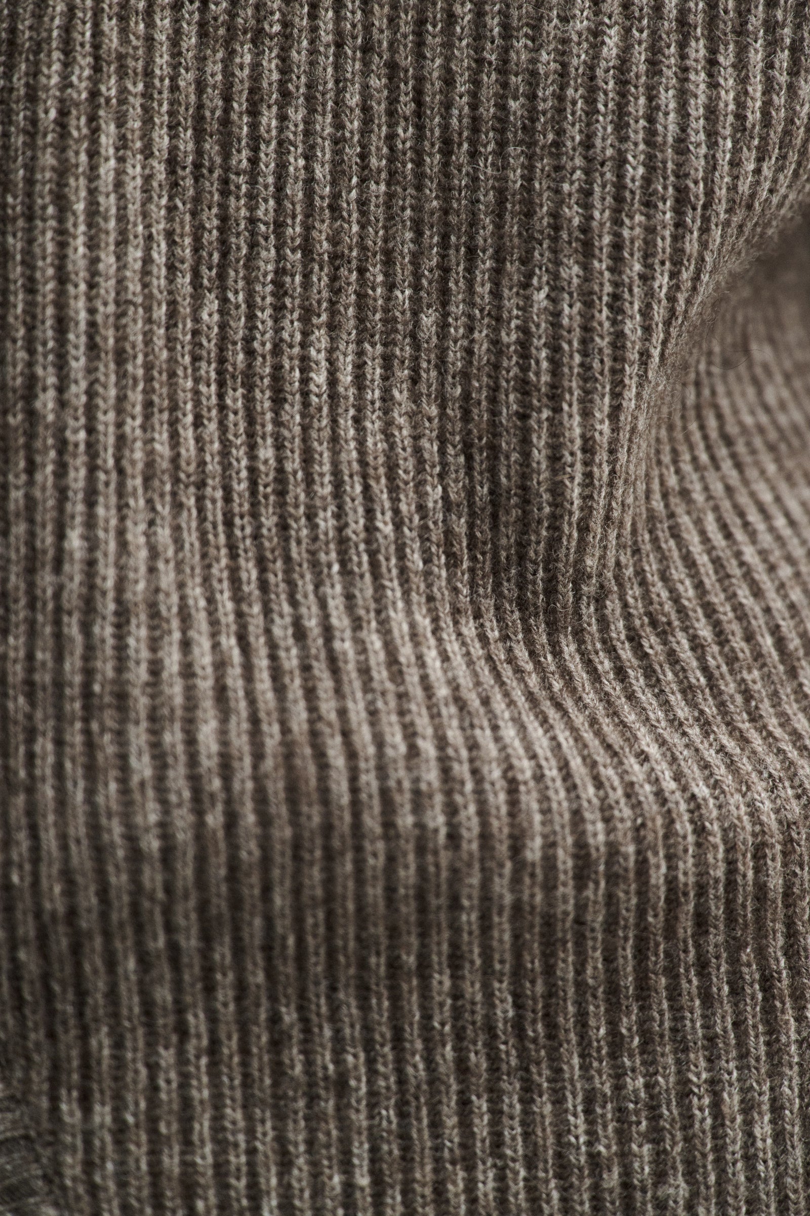 MKDT Studio KATSU SILK YAK Sweater Brown Melange