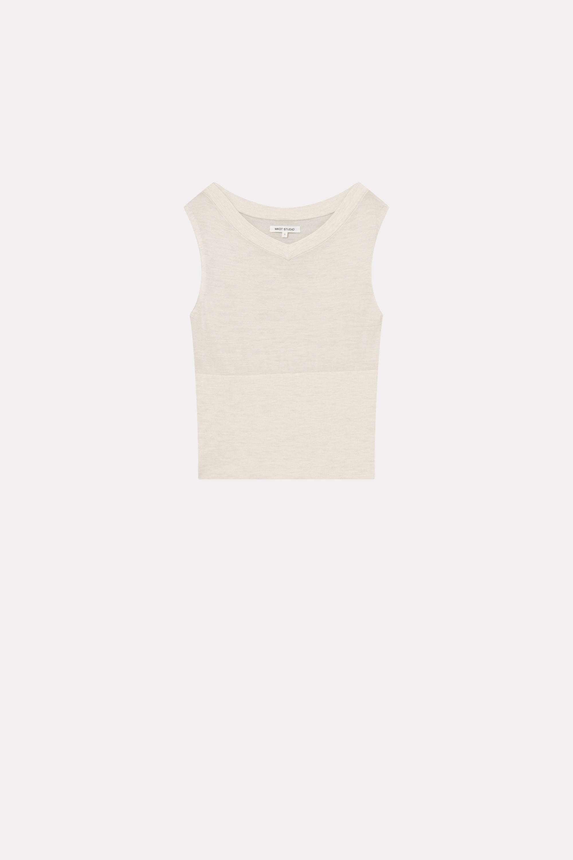 MKDT Studio KISHI MERINO Shirts LIGHT IVORY