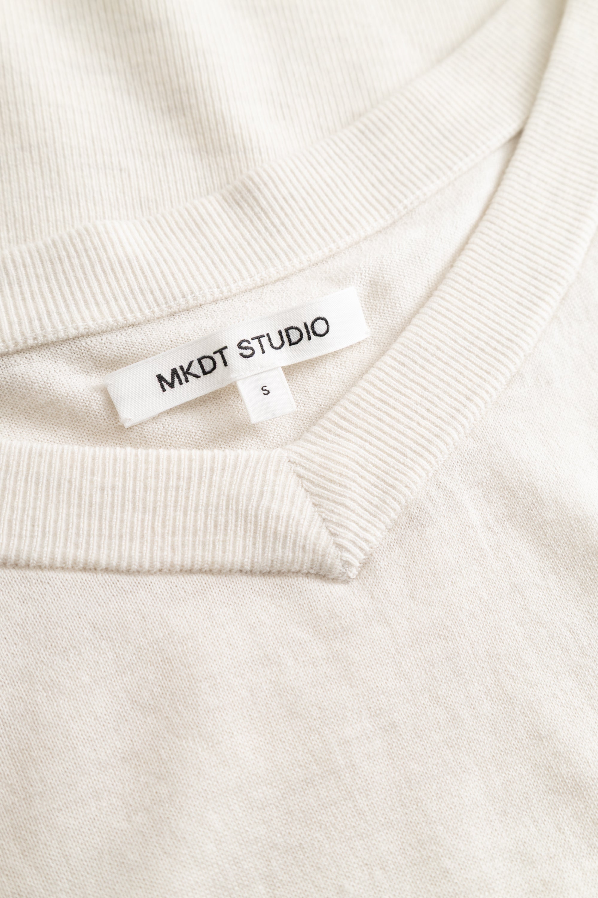 MKDT Studio KISHI MERINO Shirts LIGHT IVORY