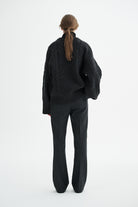 MKDT Studio KOMORO RAW WOOL Sweater GREY MELANGE