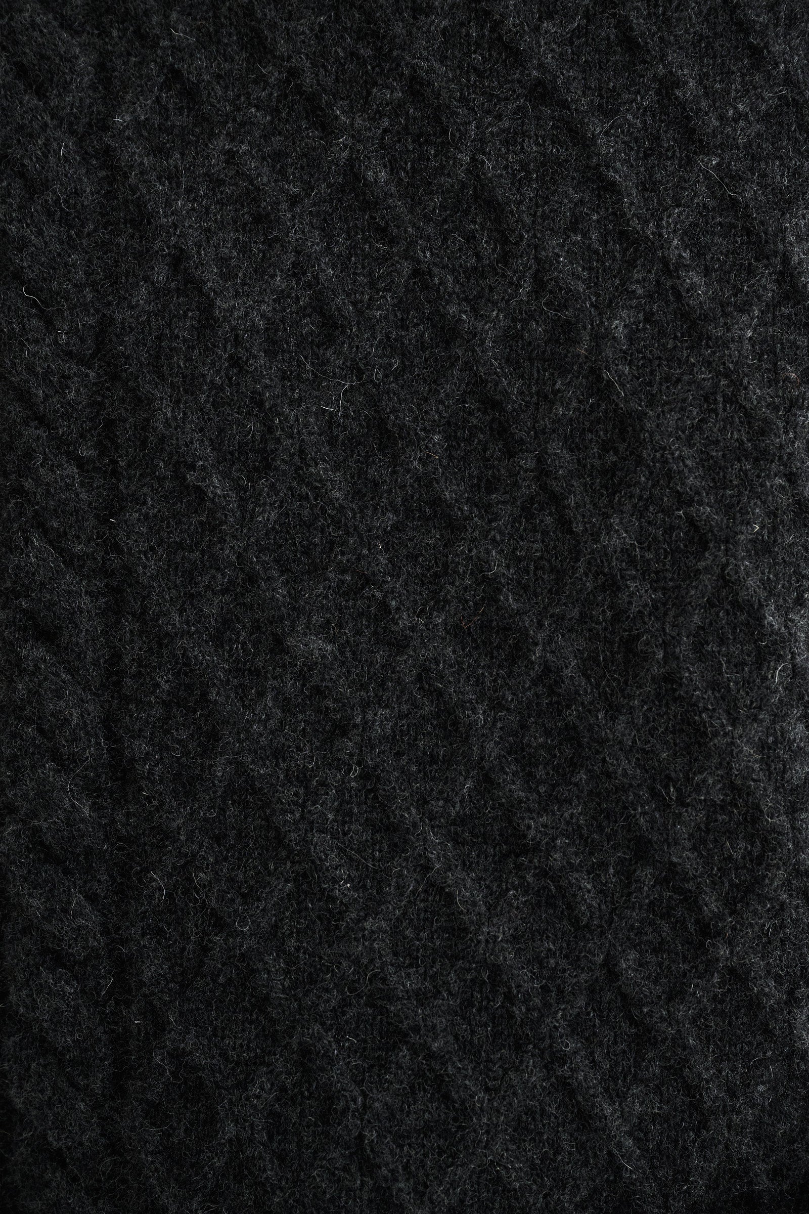MKDT Studio KOMORO RAW WOOL Sweater GREY MELANGE