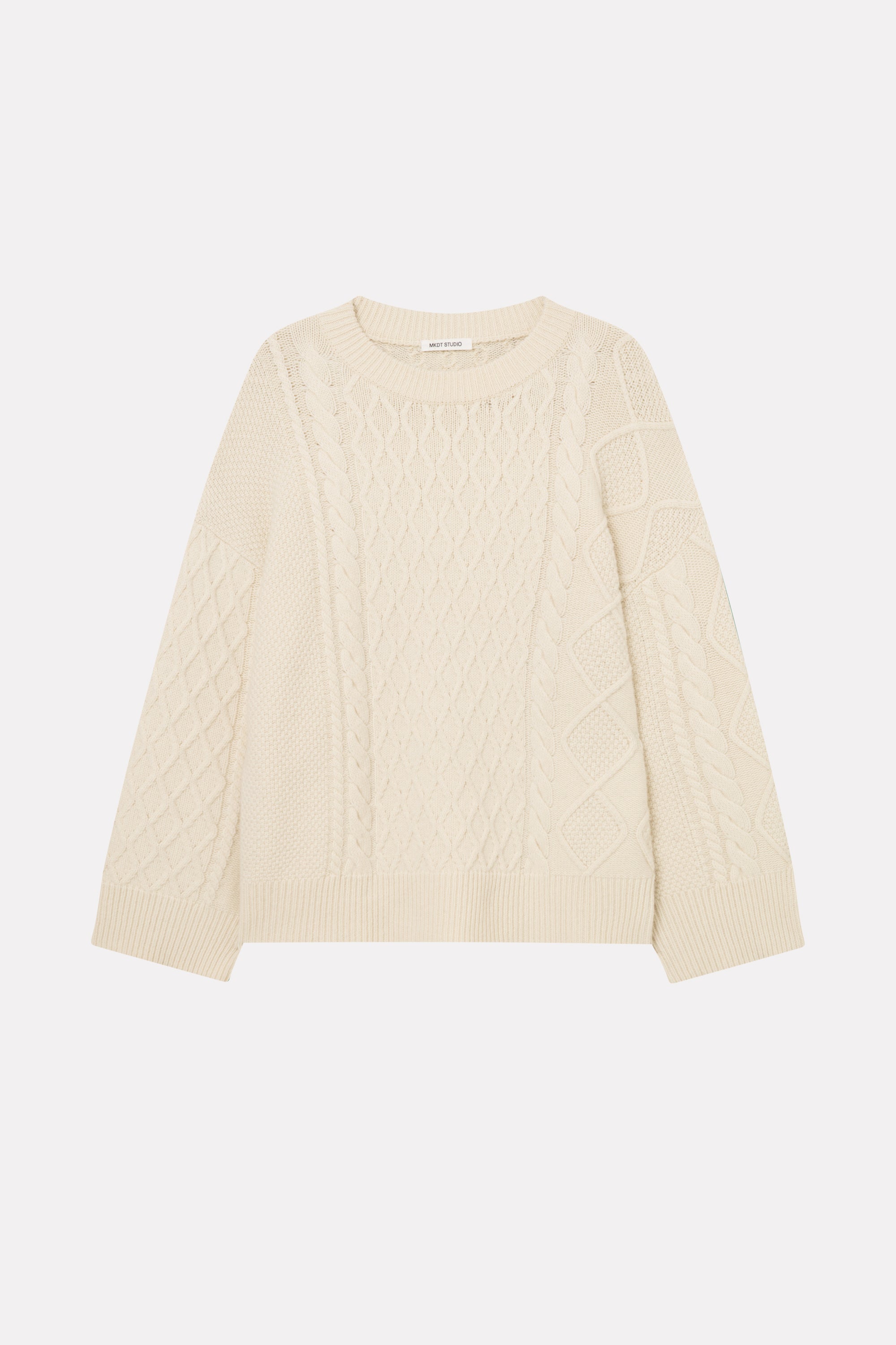 MKDT Studio KOMORO RAW WOOL Sweater IVORY