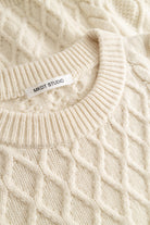 MKDT Studio KOMORO RAW WOOL Sweater IVORY