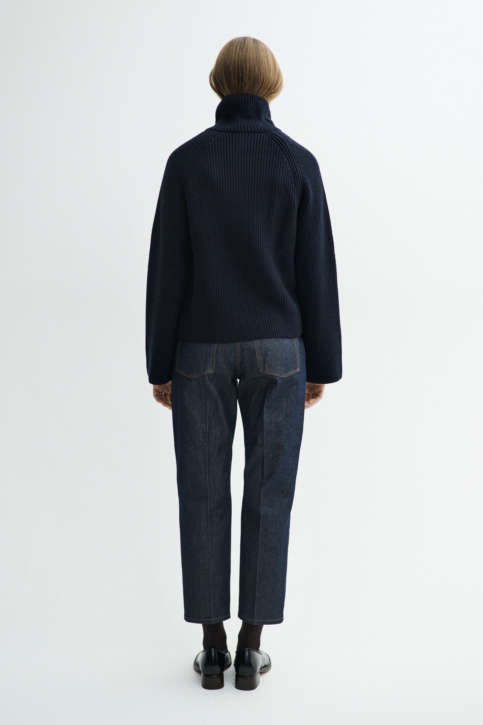 MKDT Studio KORNELLE MERINO Sweater DARK NAVY