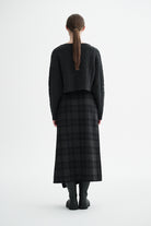 MKDT Studio KORO RAW WOOL Sweater GREY MELANGE