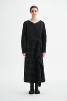 MKDT Studio KORO RAW WOOL Sweater GREY MELANGE