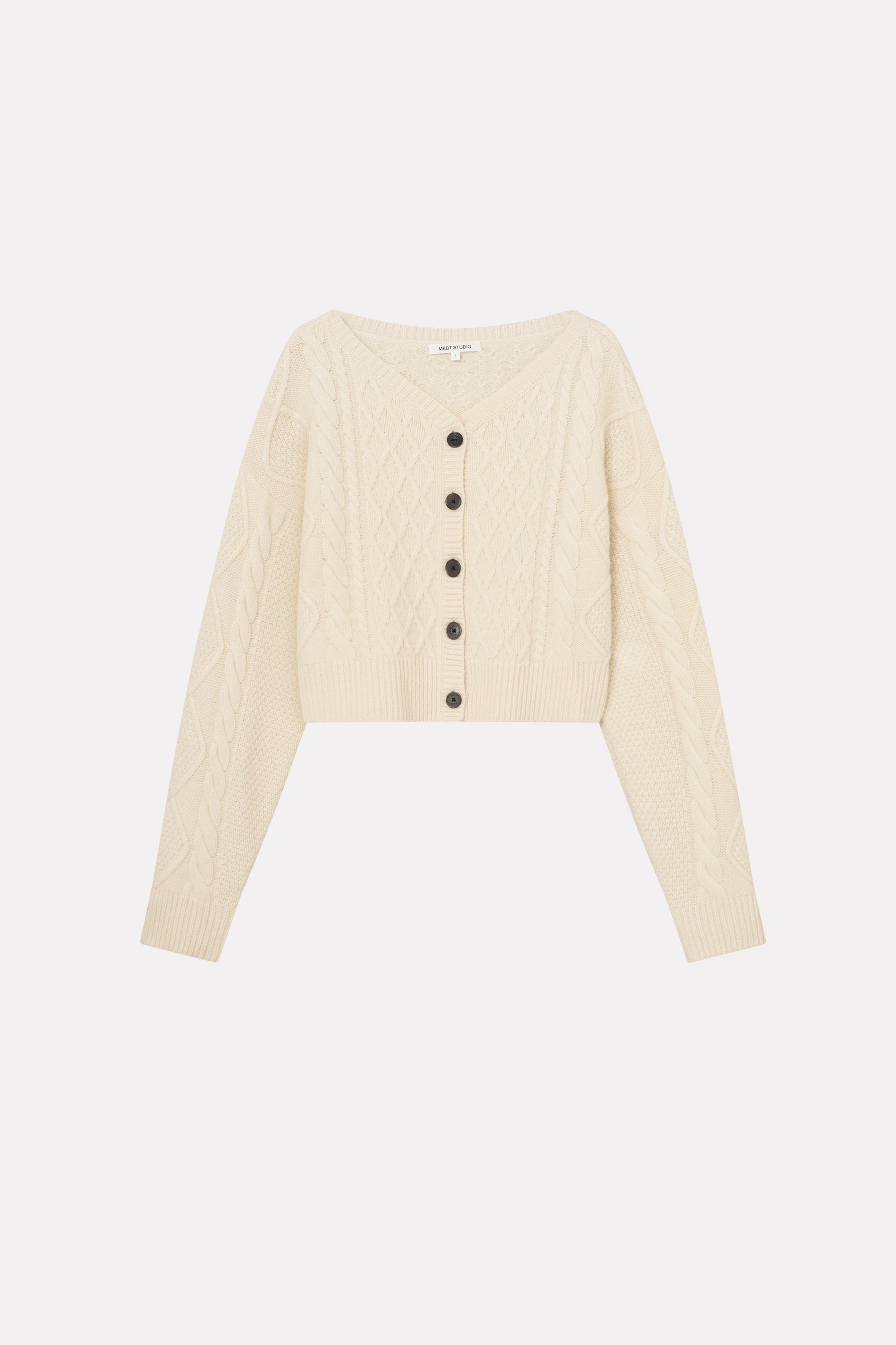 MKDT Studio KORO RAW WOOL Sweater IVORY