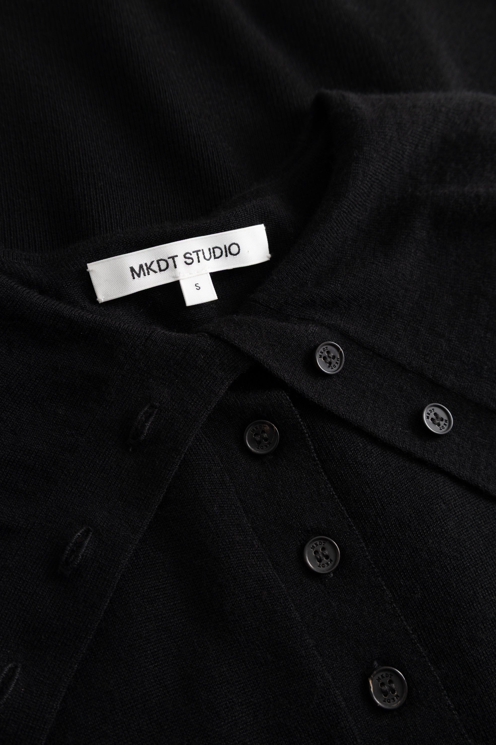 MKDT Studio KOSHA MERINO Shirts BLACK