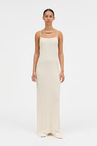 MKDT Studio KOVY WAVY KNIT Dresses CREAM