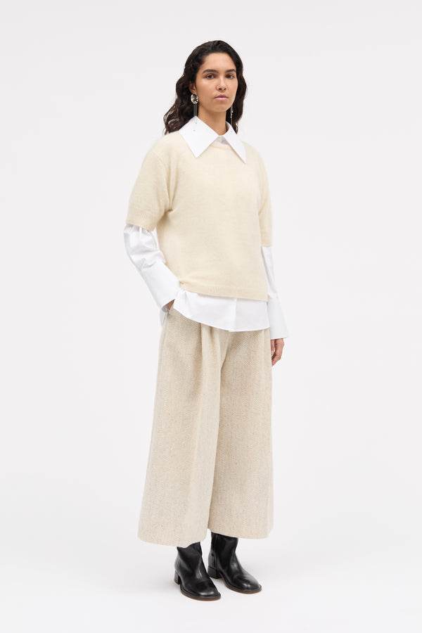 MKDT Studio Kally Yak Sweater IVORY
