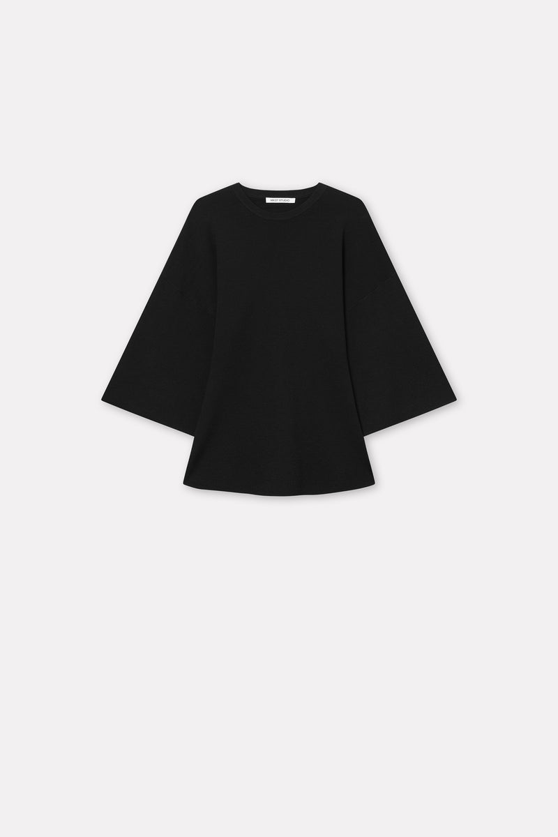 MKDT Studio Kama Merino Sweater BLACK