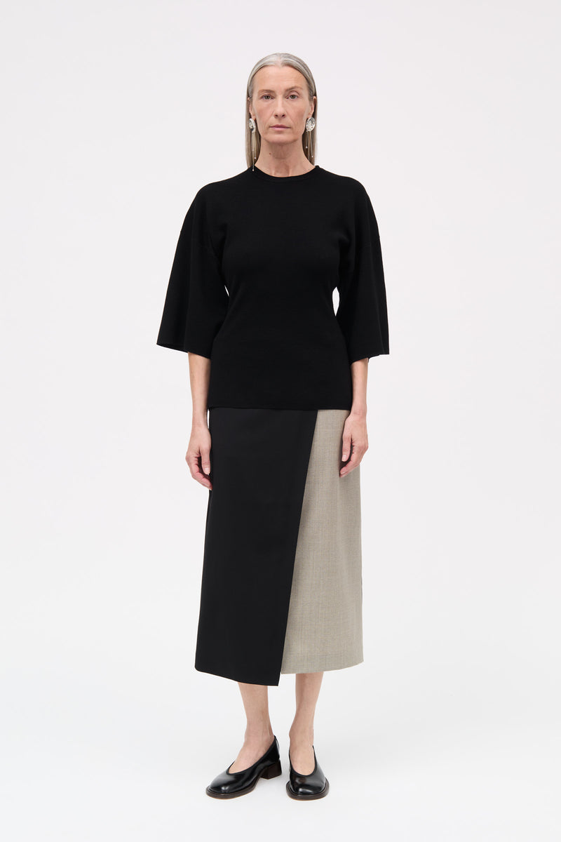 MKDT Studio Kama Merino Sweater BLACK