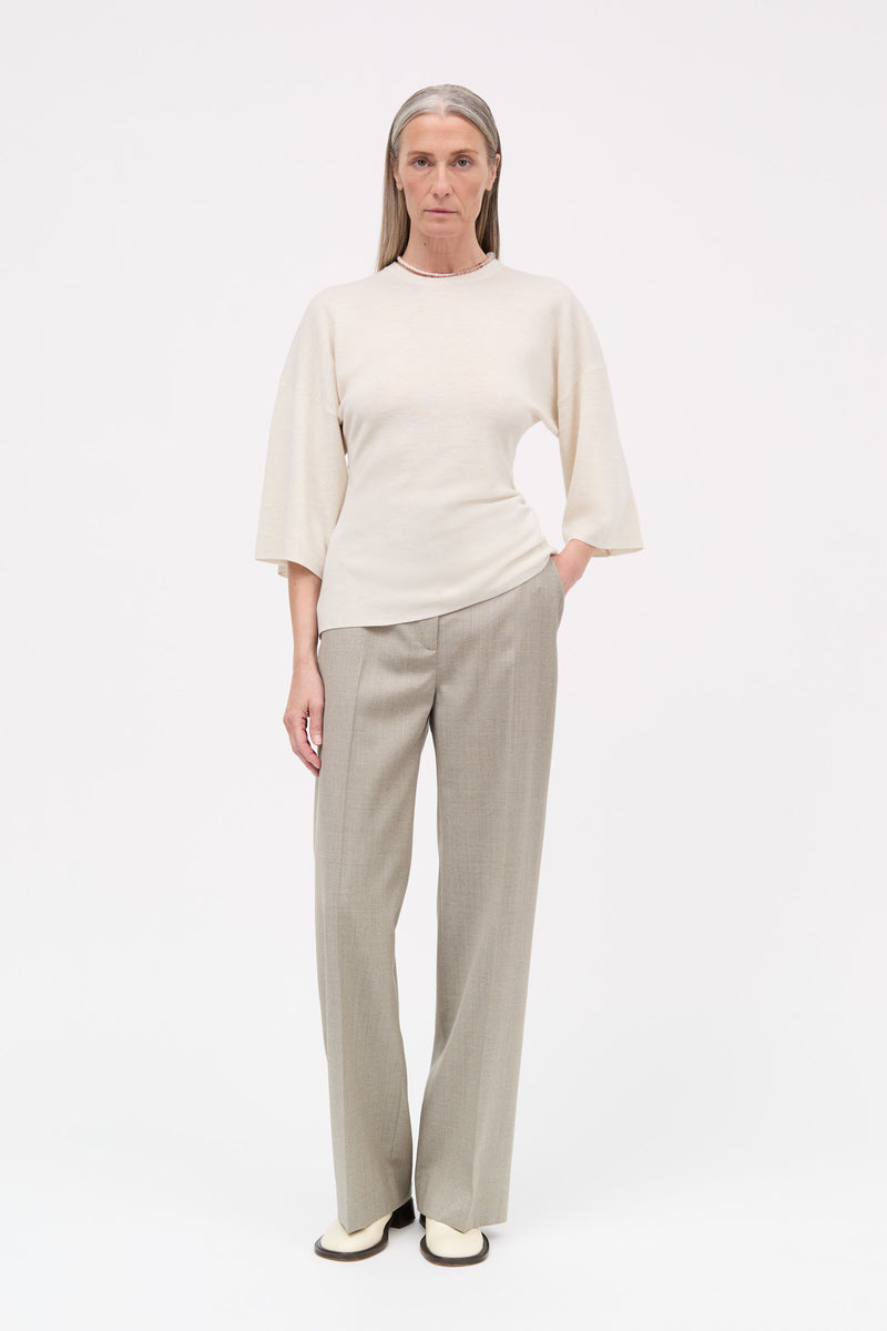 MKDT Studio Kama Merino Sweater STONE