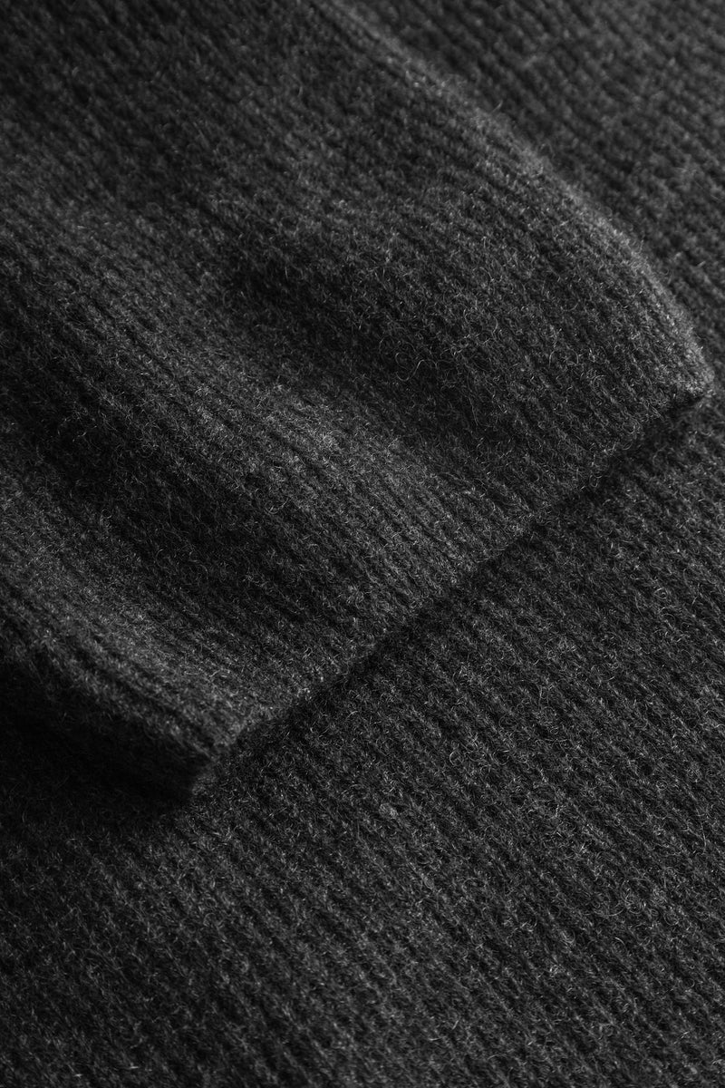Mark Kenly Domino Tan Kamala Cashmere T-Shirts CHARCOAL