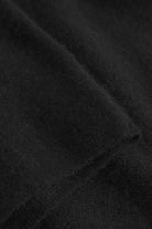 Mark Kenly Domino Tan Kami Cashmere Sweater BLACK