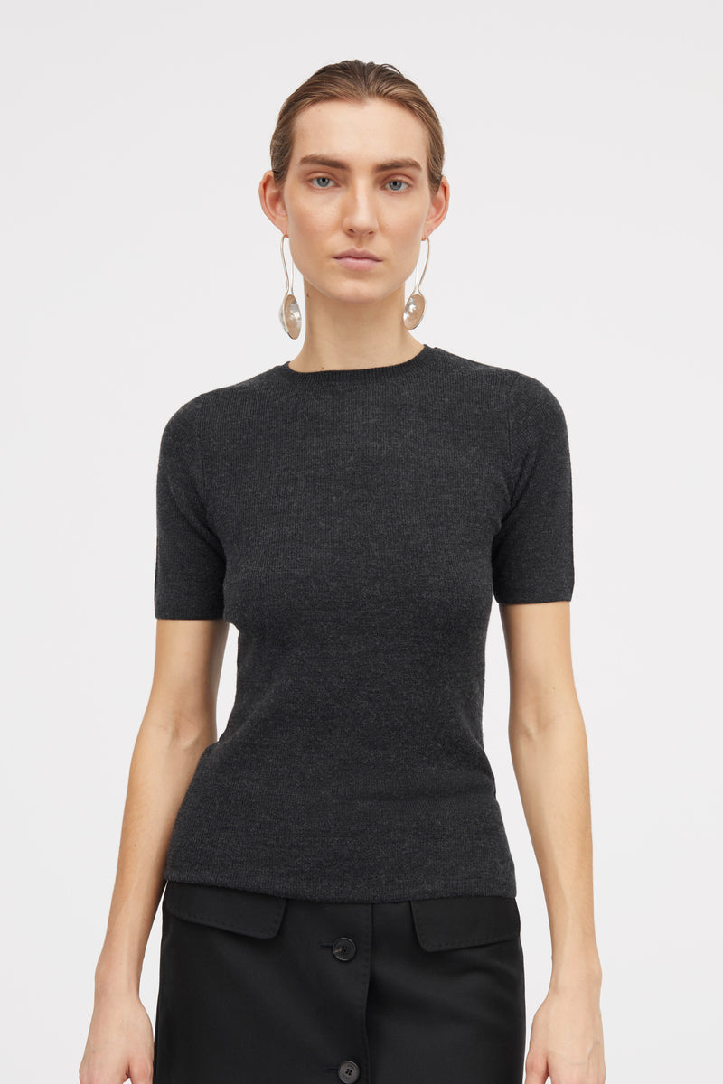 MKDT Studio Kami Knit Sweater CHARCOAL