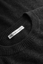Mark Kenly Domino Tan Karin Cashmere Sweater CHARCOAL