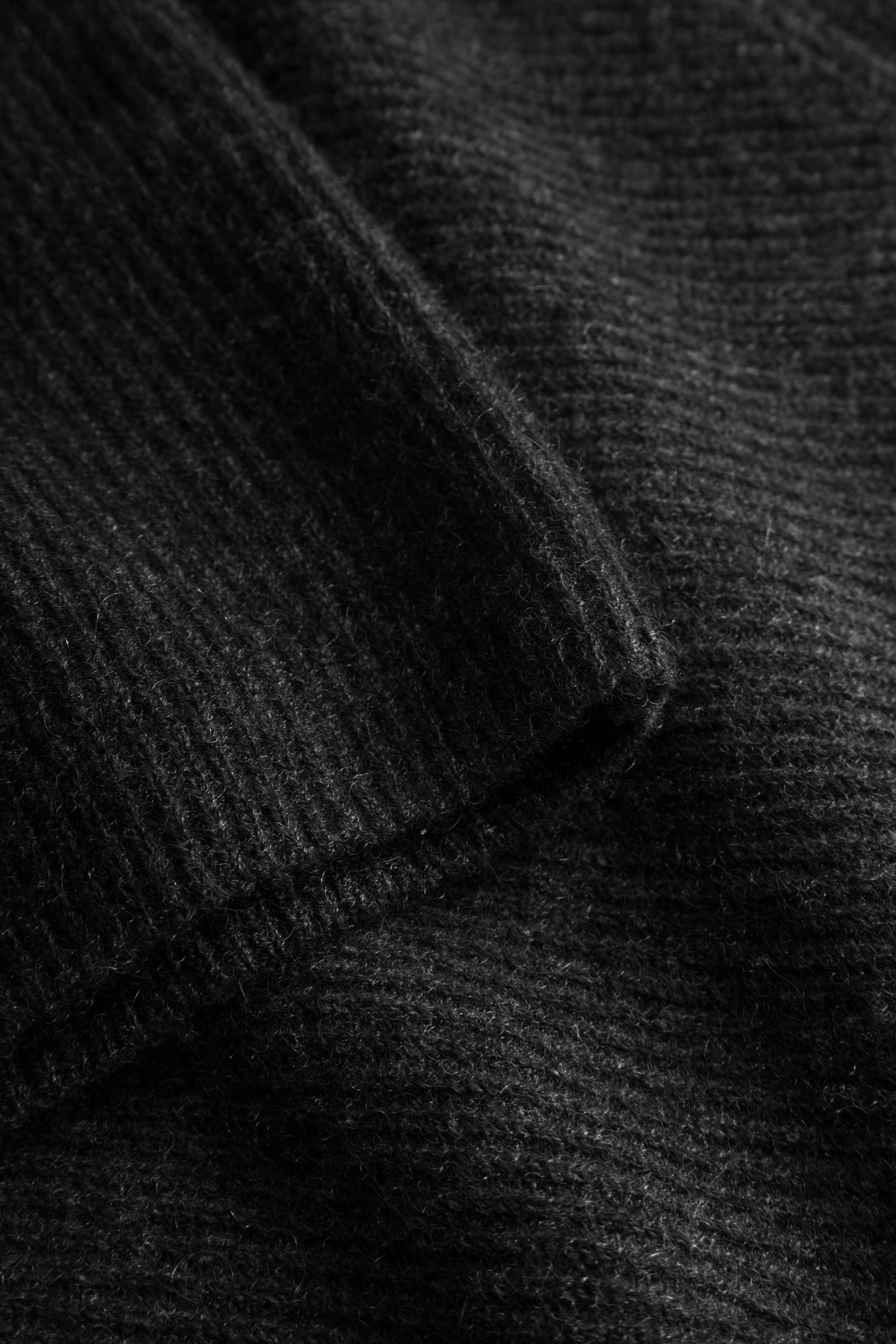 Mark Kenly Domino Tan Karin Cashmere Sweater CHARCOAL
