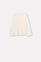 Mark Kenly Domino Tan Karin Cashmere Sweater IVORY