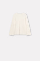 Mark Kenly Domino Tan Karin Cashmere Sweater IVORY