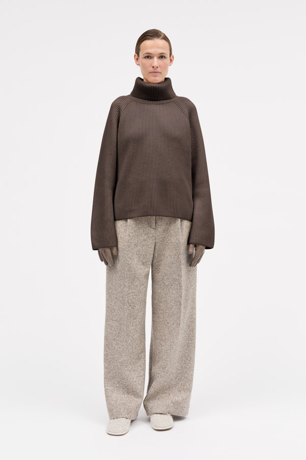MKDT Studio Karlotta Merino Sweater MINK
