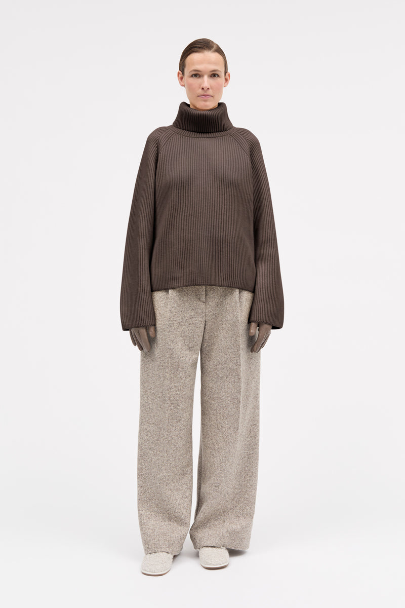 MKDT Studio Karlotta Merino Sweater MINK
