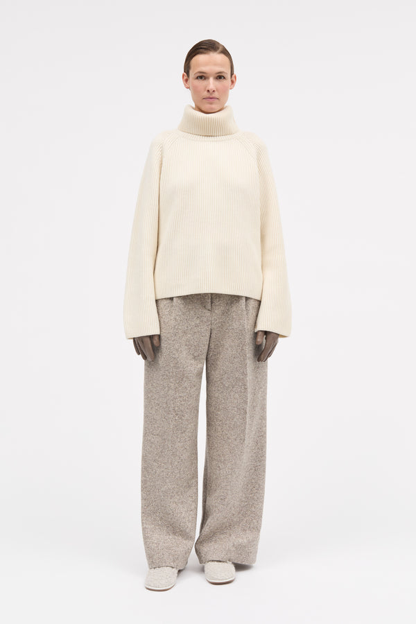 MKDT Studio Karlotta Merino Sweater STONE