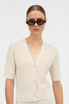 MKDT Studio Keva Cardigan Sweater CREAM