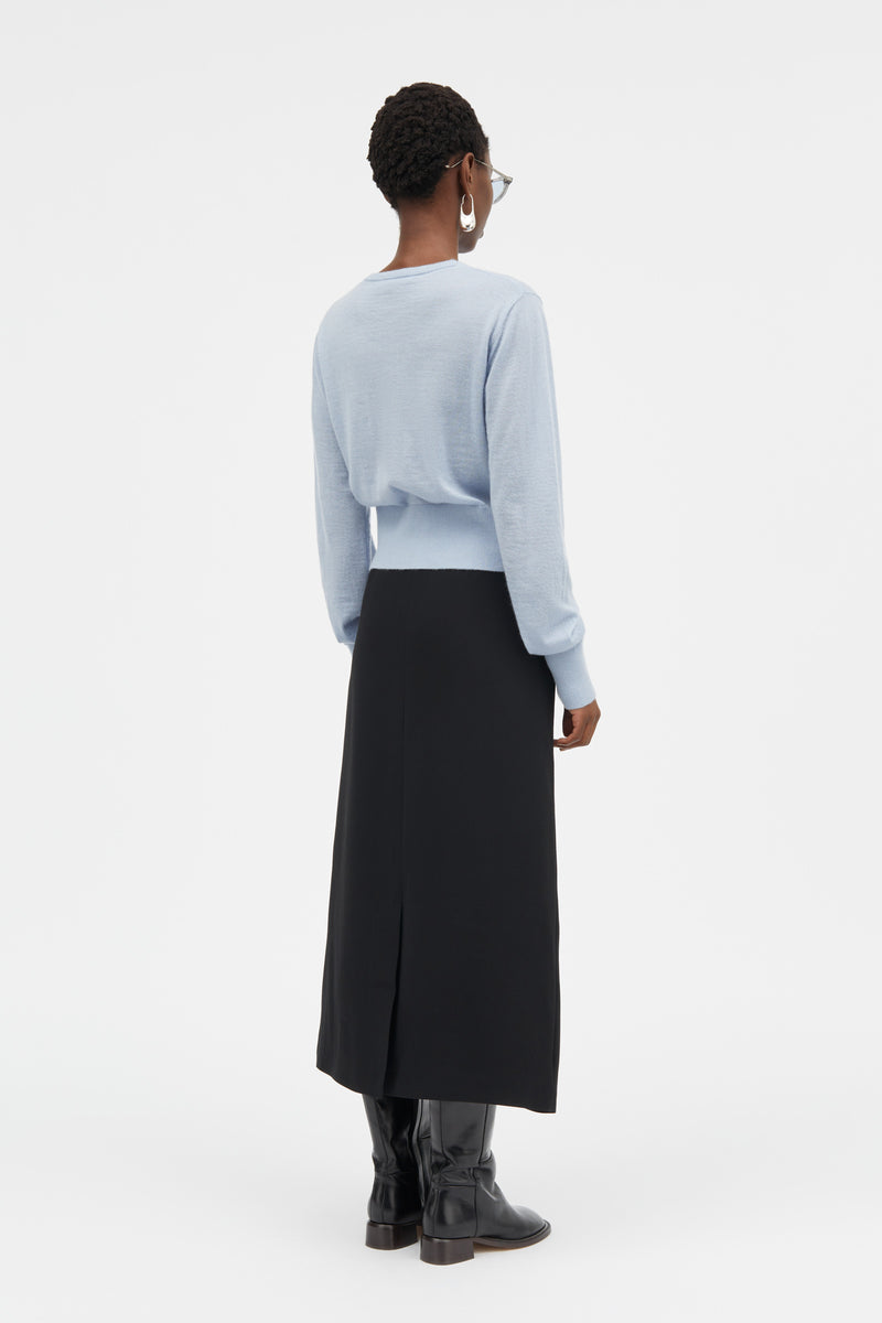 Mark Kenly Domino Tan Klairo Cashmere Sweater HAMMERSHOI