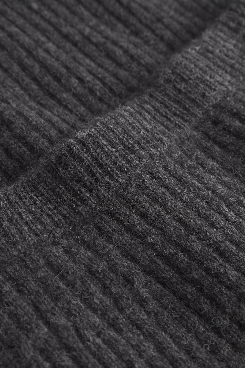 MKDT Studio Klareen Yak Skirts DARK GREY MELANGE