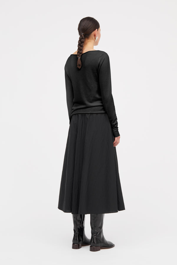 MKDT Studio Koba Cashmere Sweater CHARCOAL