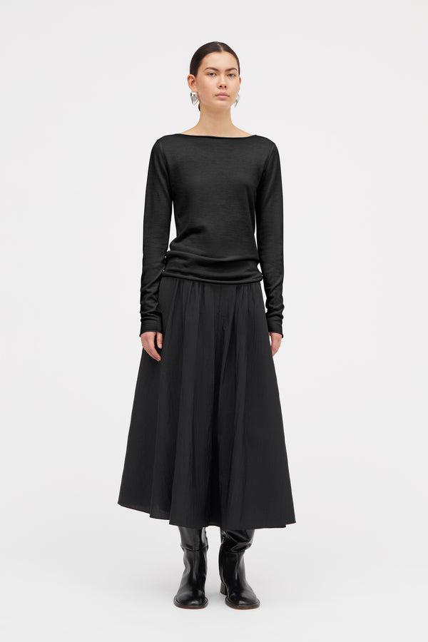 MKDT Studio Koba Cashmere Sweater CHARCOAL