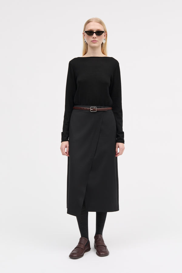 MKDT Studio Koba Merino Sweater BLACK