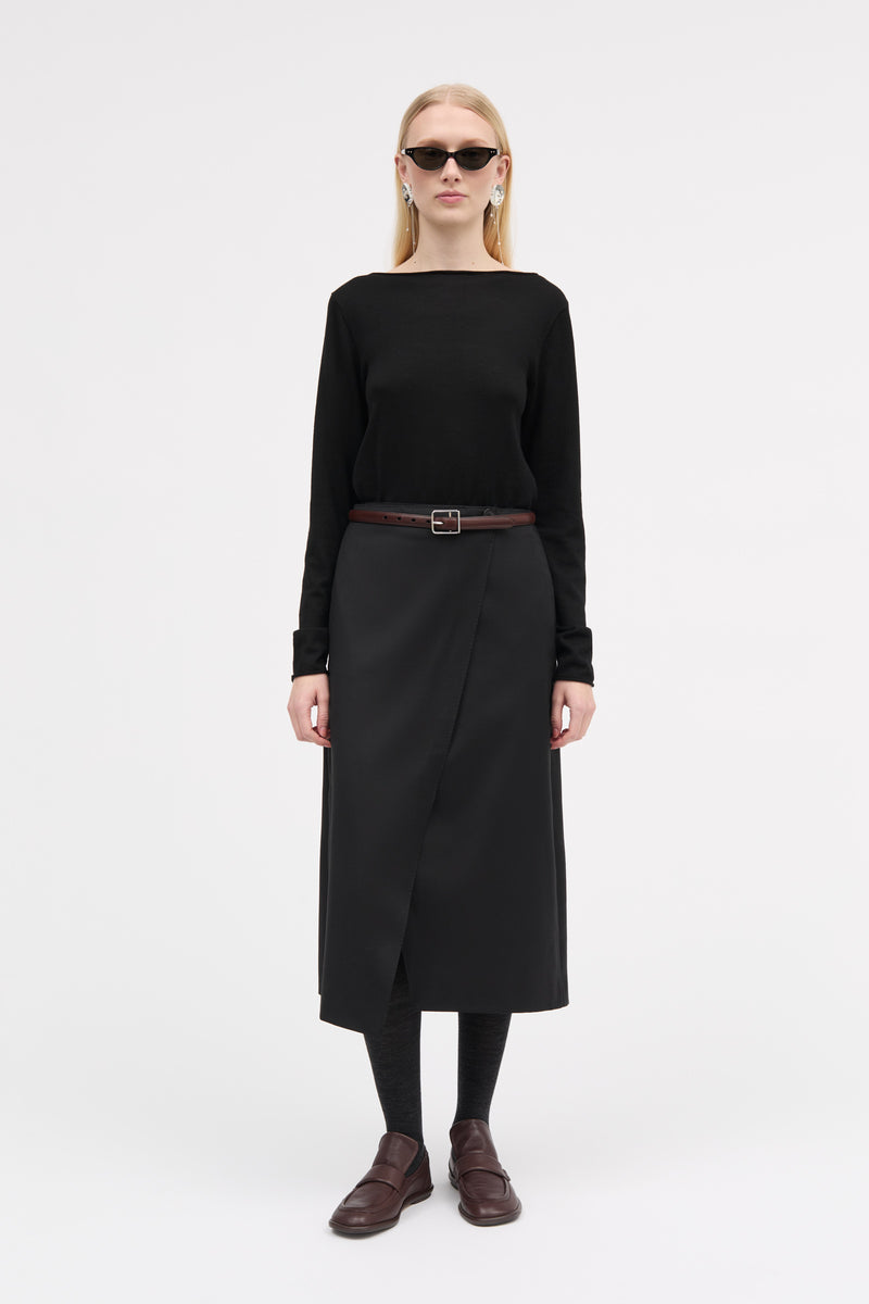 MKDT Studio Koba Merino Sweater BLACK