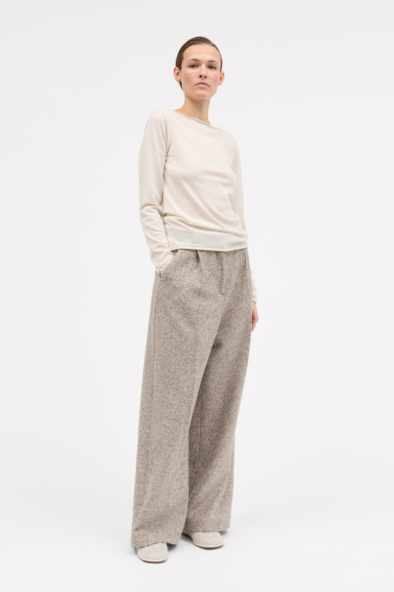 MKDT Studio Koba Merino Sweater STONE