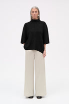 MKDT Studio Kolly Yak Sweater BLACK